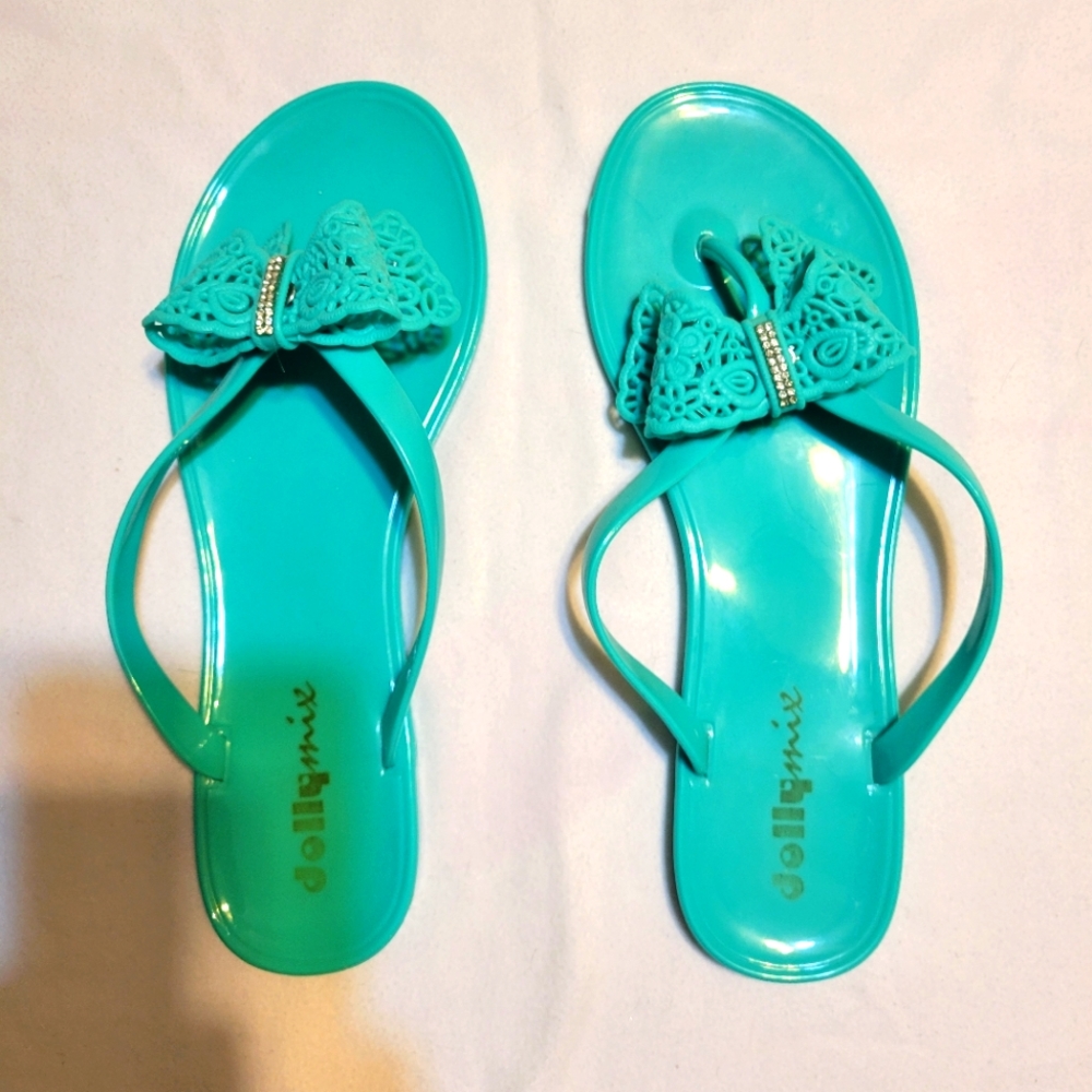 Turquoise Sandals